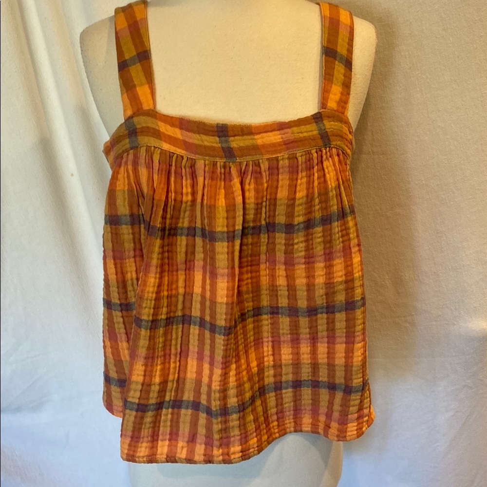 UpWest plaid top